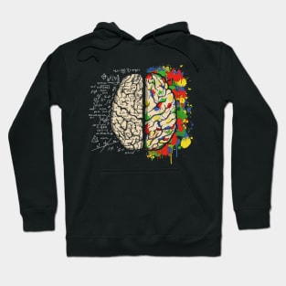Left and Right Brain Hoodie